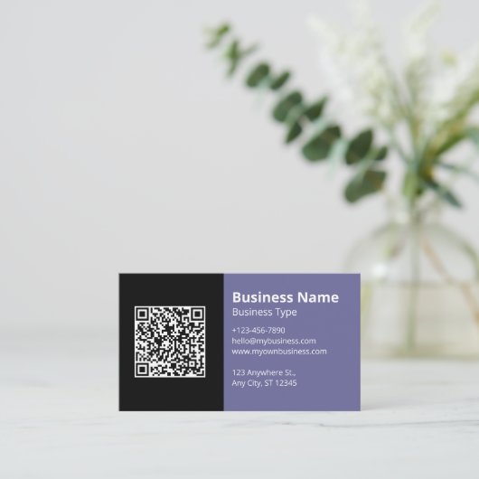 モダン 名刺 (スタンド正面)