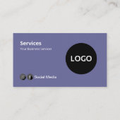 モダン 名刺 (裏面)