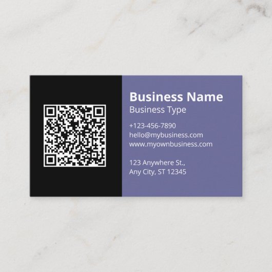 モダン 名刺 (正面)