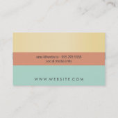 モダン 名刺 (裏面)