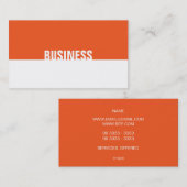 モダン 名刺 (正面/裏面)