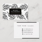 モダン 名刺 (正面/裏面)