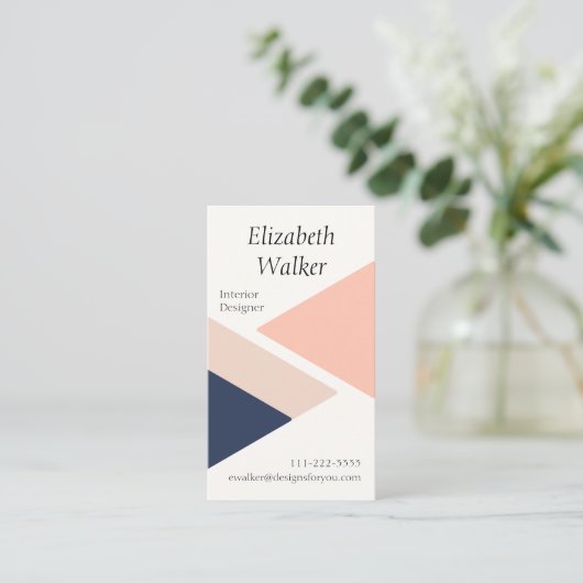 モダン 名刺 (スタンド正面)