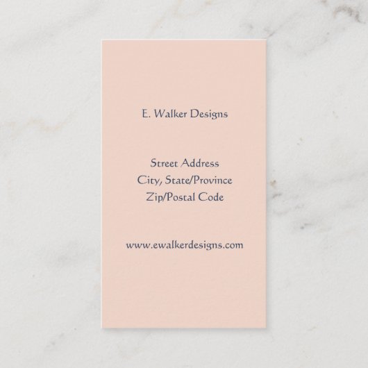 モダン 名刺 (裏面)