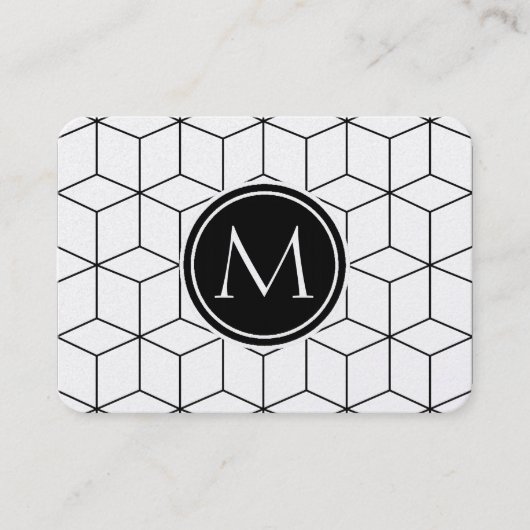 モダン 名刺 (正面)