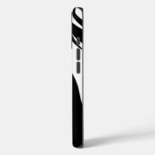 モダン、従業員、黒(&W) Case-Mate iPhoneケース (裏面 / 左)