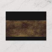 モダン – 惑星地形 名刺 (裏面)