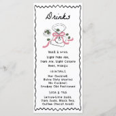 モダン&手お洒落引きディナー&ドリンク メニュー (裏面)