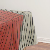 モダン、抽象芸術およびダイナミックカラーライン テーブルクロス (インサイチュ)