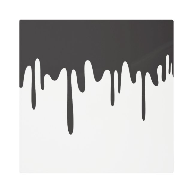 モダン、抽象芸術写真（表示される金属部品を含む） メタルプリント (正面)