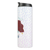 モダン《星座》乙女座女性〔占星術の〕十二宮図 タンブラー (回転右)