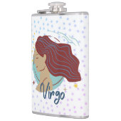モダン《星座》乙女座女性〔占星術の〕十二宮図 フラスク (左)