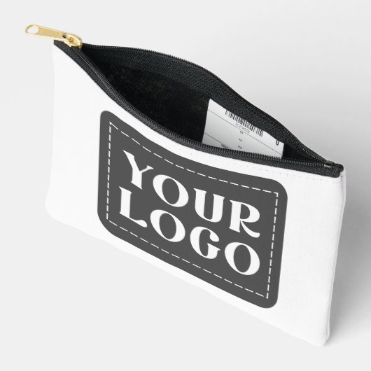 モダン、洗練さお洒落れ、カスタマイズ可能 アクセサリーポーチ (見開き)