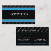 モダン + 滑らかな名刺 名刺 (正面/裏面)