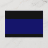 モダン – 濃い青 名刺 (裏面)