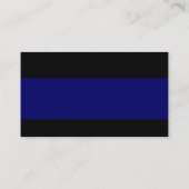 モダン – 濃い青 名刺 (裏面)