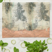 モダン（紋章の）フラ・ダ・リデザイン キッチンタオル (折り畳み)