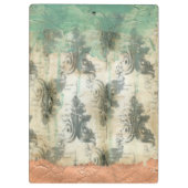 モダン（紋章の）フラ・ダ・リデザイン クリップボード (裏面)