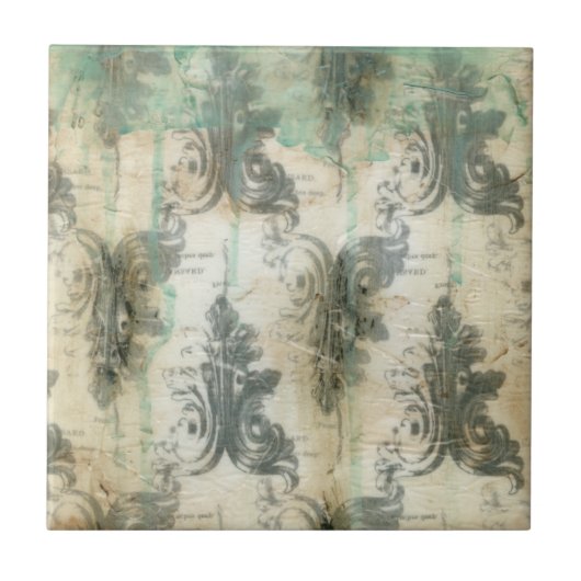 モダン(紋章の)フラ・ダ・リデザイン タイル (正面)