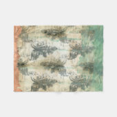 モダン（紋章の）フラ・ダ・リデザイン フリースブランケット (正面(横))