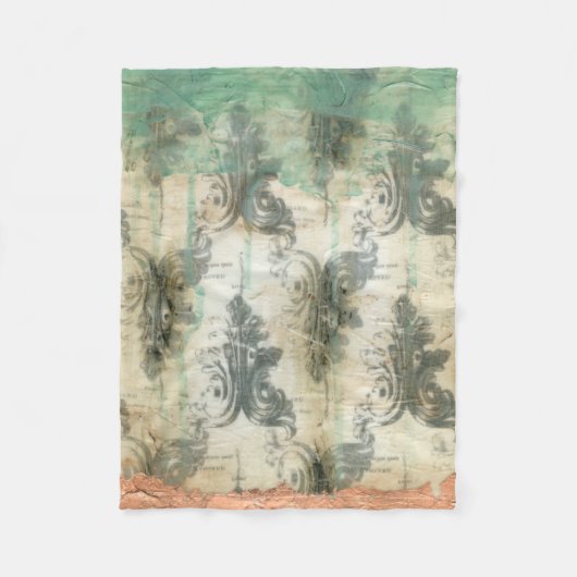 モダン（紋章の）フラ・ダ・リデザイン フリースブランケット (正面)