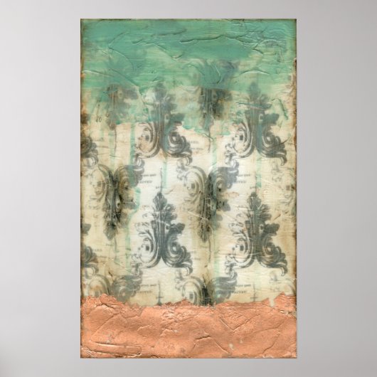 モダン（紋章の）フラ・ダ・リデザイン ポスター (正面)