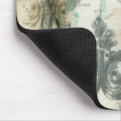 モダン(紋章の)フラ・ダ・リデザイン マウスパッド (コーナー)