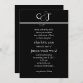 モダン;〜結婚の 招待状 (正面/裏面)