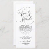 モダン、設エレガント定サンキューカード プログラム (正面/裏面)