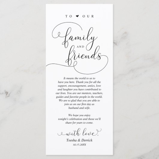 モダン、設エレガント定サンキューカード プログラム (正面)