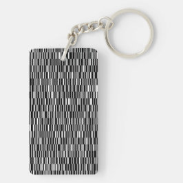 モダン，都市コンテンポラリー，幾何模様 キーホルダー