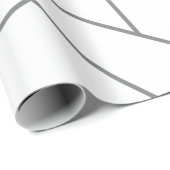 モダン、都市シンプル、動的グラフィックラインパターン ラッピングペーパー (ロールコーナー)