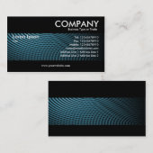 モダン – 青い電気プール01 名刺 (正面/裏面)