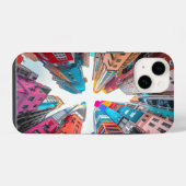 モダン&鮮やか Cityscape Phone Case全iphone iPhoneケース (裏面横)