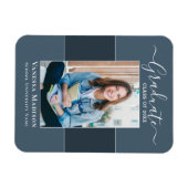 モダン | 1写真エレガントグラフ発表 マグネット (横)