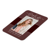 モダン | 1写真エレガントグラフ発表 マグネット (左側)