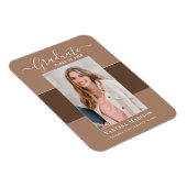 モダン | 1写真エレガントグラフ発表 マグネット (右側)