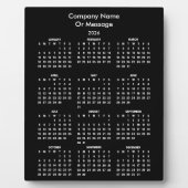 モダン 2026 カレンダー 会社名 フォトプラーク (正面)