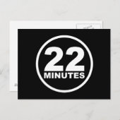 モダン - 22分 ポストカード (正面/裏面)