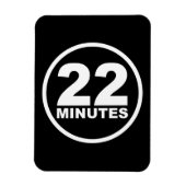 モダン - 22分 マグネット (縦)