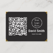 モダン 3.5インチx 2.5インチ 名刺 (正面)