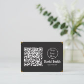 モダン 3.5" x 2.5" 名刺 (スタンド正面)