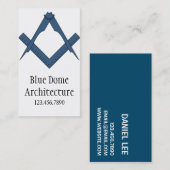 モダン Architecture Architect名刺 名刺 (正面/裏面)