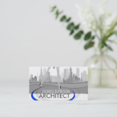 モダン Architecture Architect名刺 名刺 (スタンド正面)