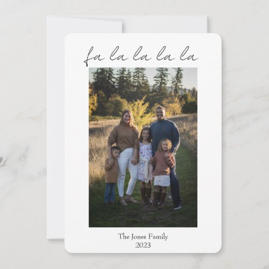 モダン b + wファラララ シーズンカード (正面)