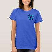 モダン_Decoration_LIGHT STAR_BLUE Tシャツ (正面)