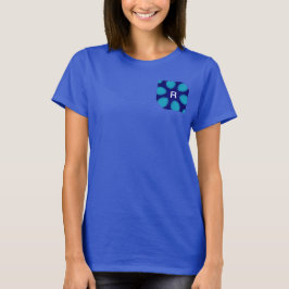 モダン_Decoration_LIGHT STAR_BLUE Tシャツ