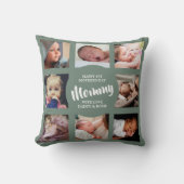 モダン | First Mothers Day |写真のコラージュ クッション (正面)