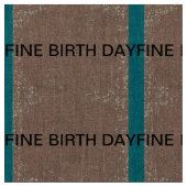 モダン_GIFT_素晴らし誕生日_PATTERN_BROWN ファブリック (クローズアップ)