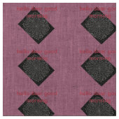 モダン_GIFT_BLACK_MEDIUM_PINK_LINEN_ ファブリック (クローズアップ)
